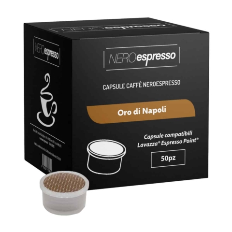 capsule caffè oro di napoli lavazza espresso point